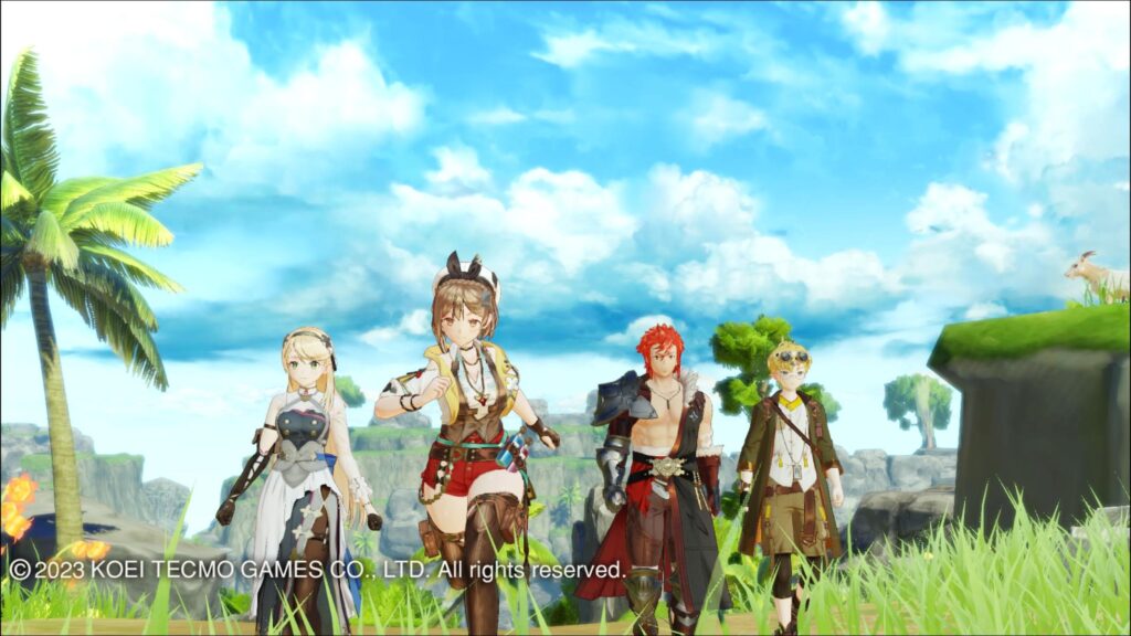 Atelier Ryza 3, party