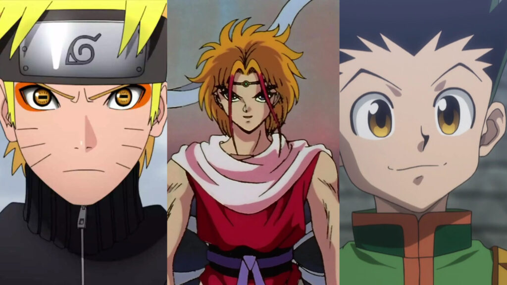 Naruto, Yu degli Spettri e Hunter x Hunter