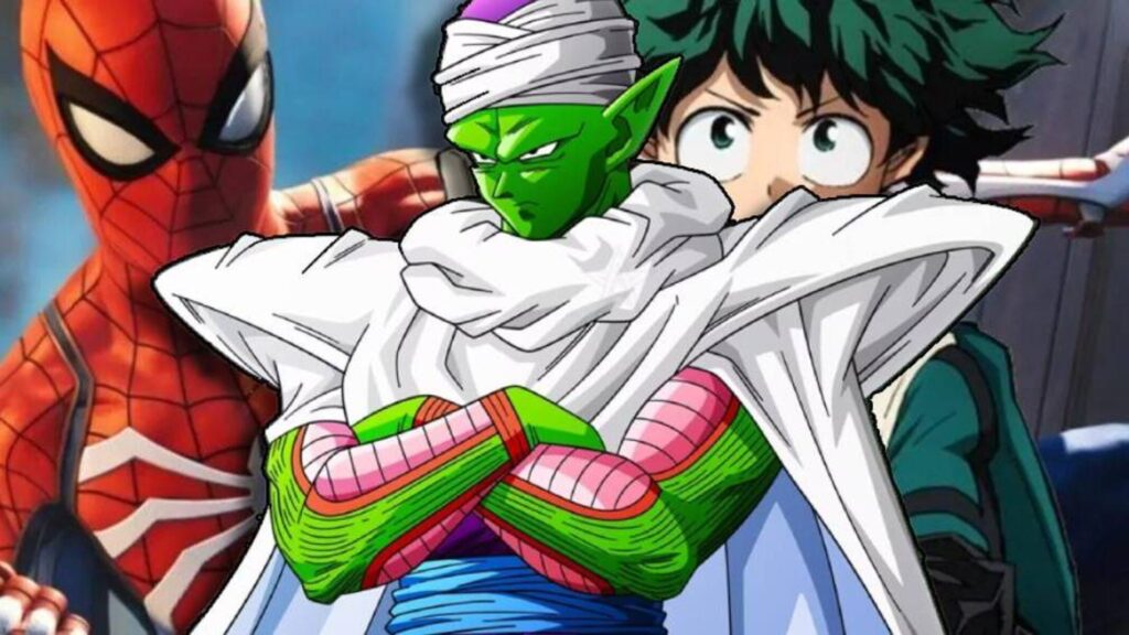 dragon ball super piccolo spider-man 