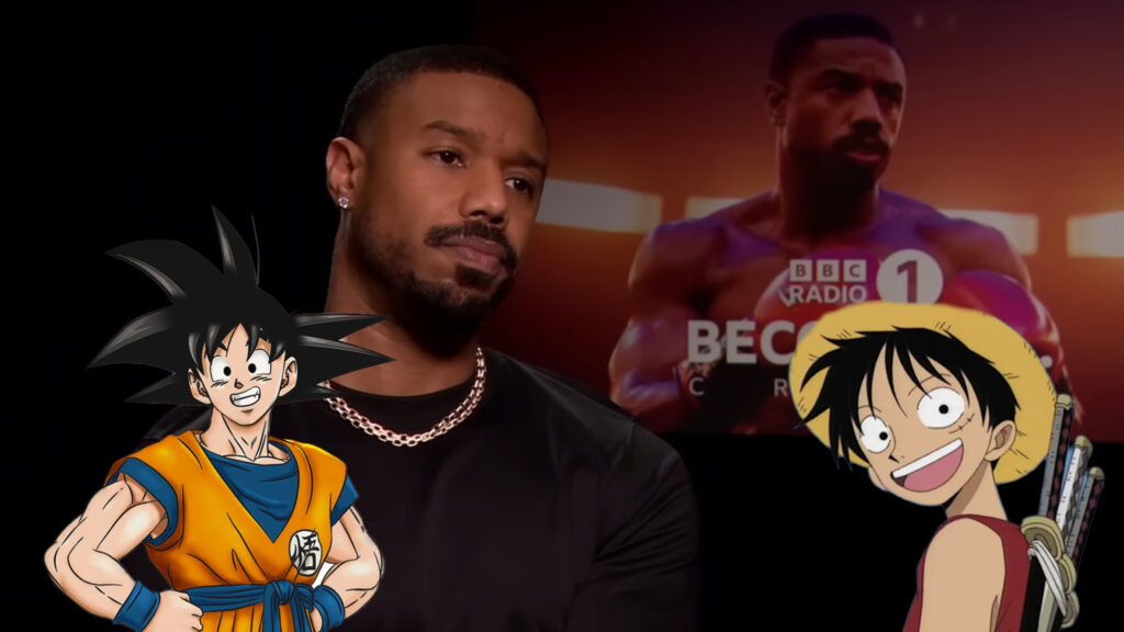 One Piece e Dragon Ball com Michael B. Jordan