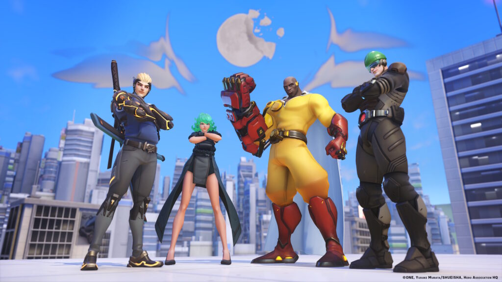 Overwatch 2 tutte le skin One Punch Man