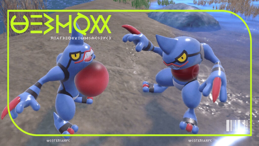 Pokédex Pokémon Toxicroak