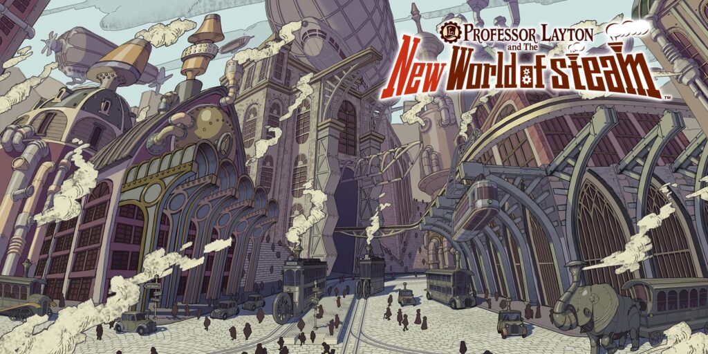 Professor Layton città di Steam Bison