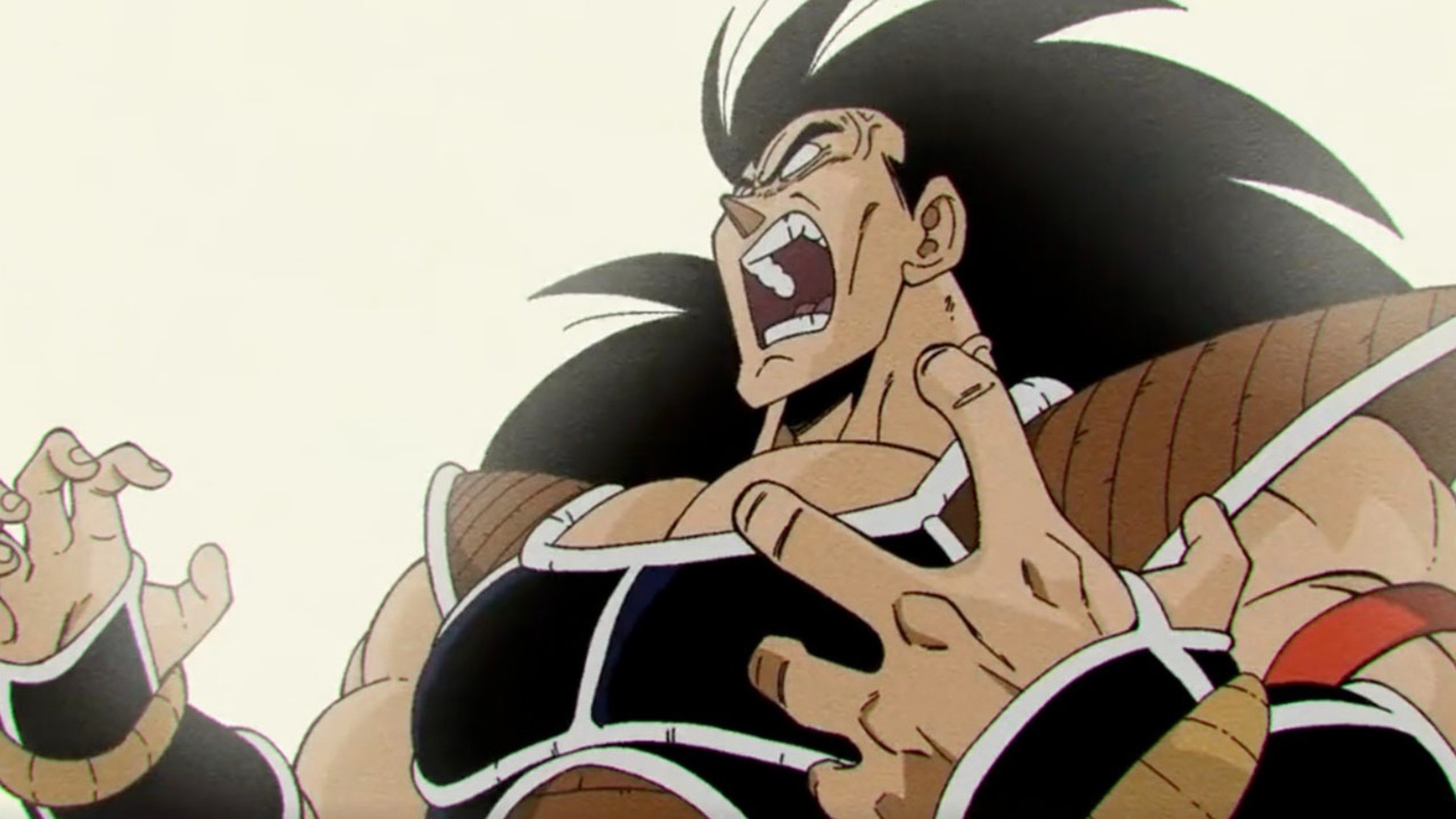 raditz convirtiendose en super s 1