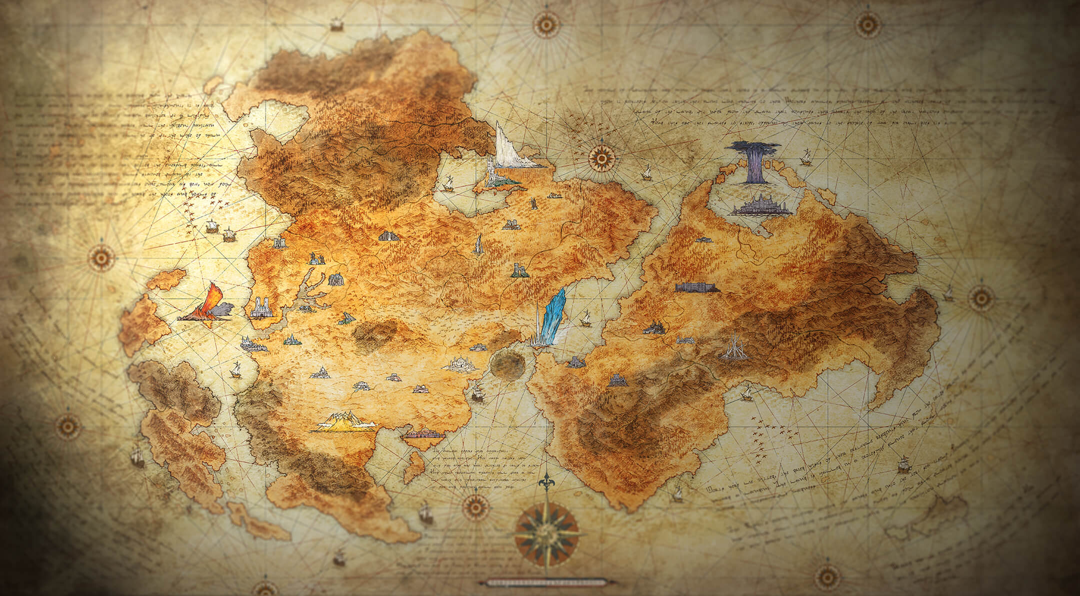 Final Fantasy 16 mappa di Valisthea trailer