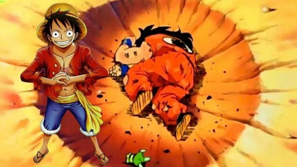 one piece dragon ball