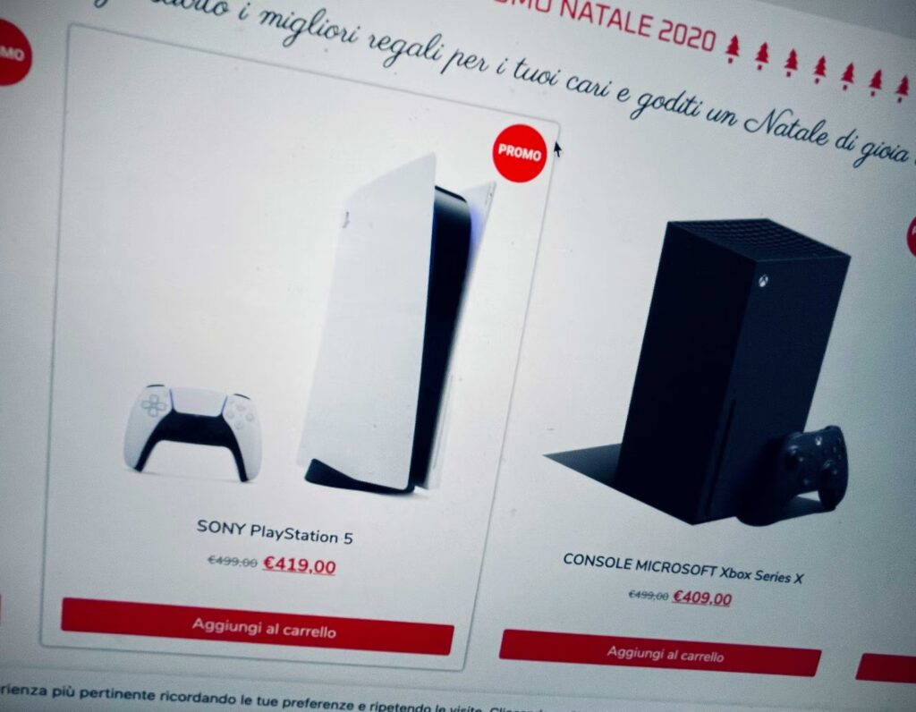 Le offerte più competenti di Euromediashop riguardavano le console 