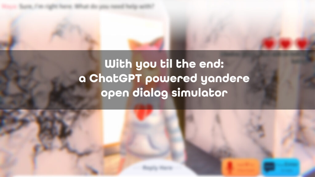 ChatGPT Yandere Simulator Videogame