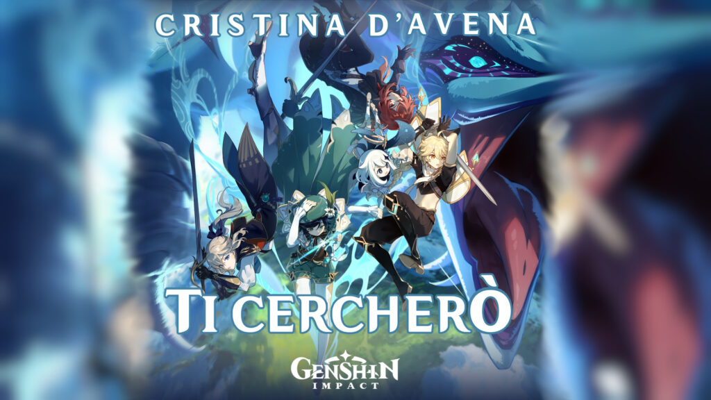 Cristina DAvena Ti Cerchero Genshin Impact Copertina digitale