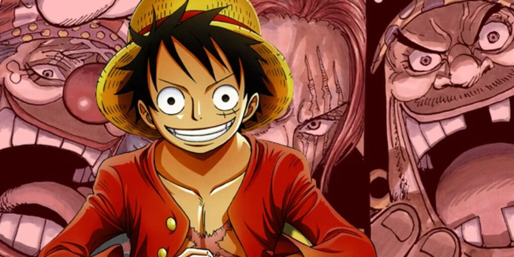Luffy new rivals Shanks Buggy Bl