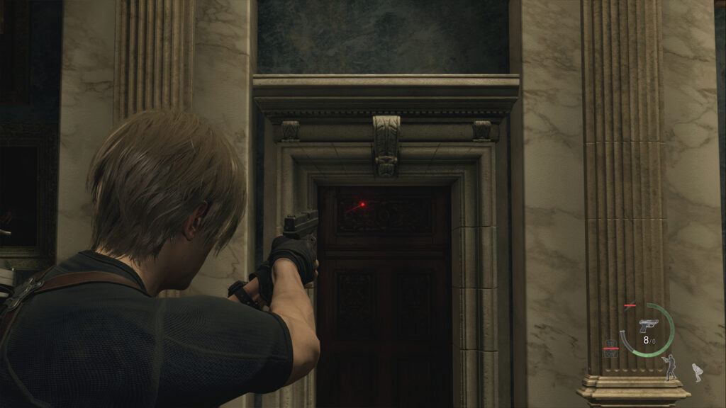 Resident Evil 4 Remake Laser