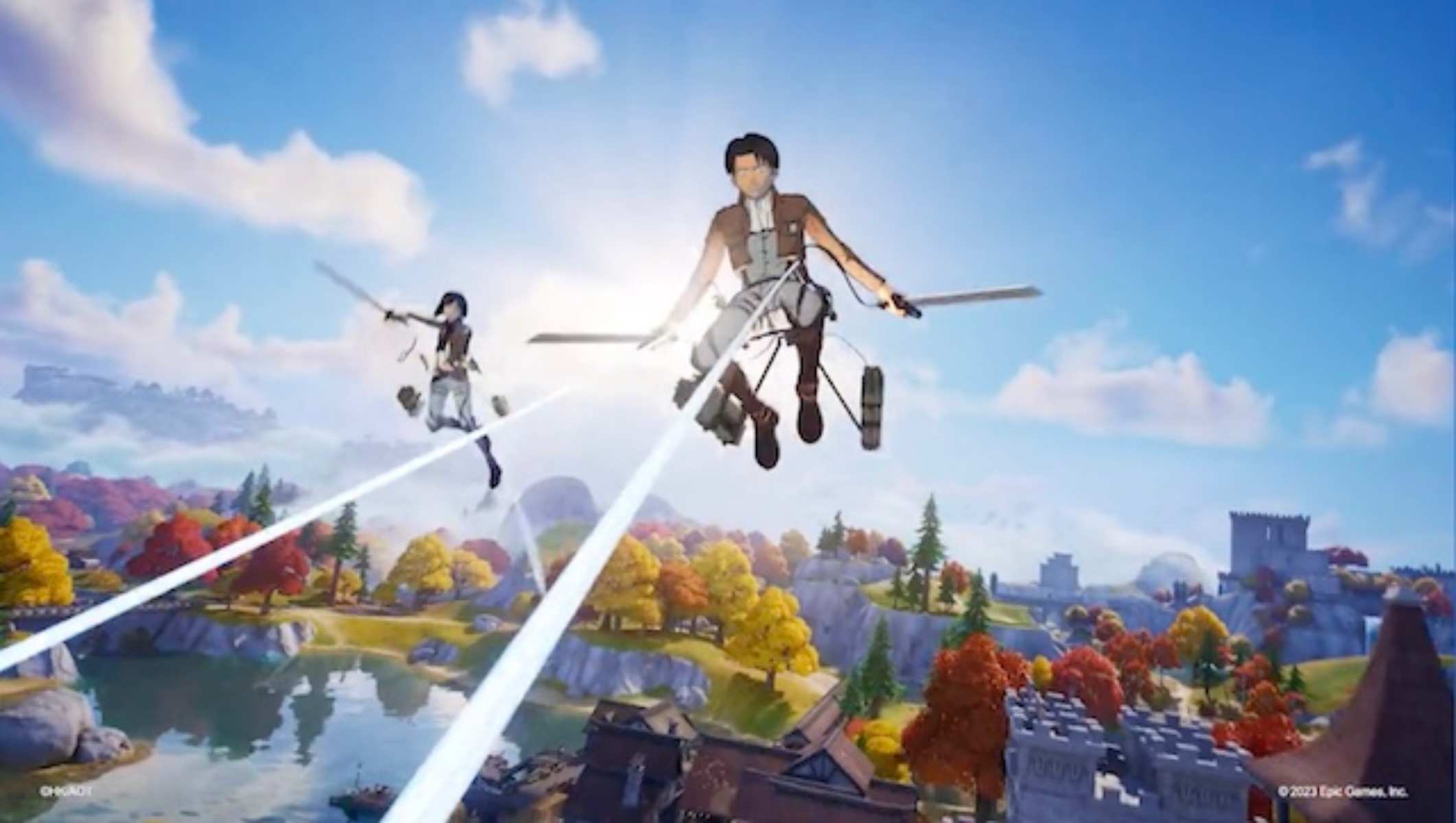 L'attacco dei Giganti, Fortnite