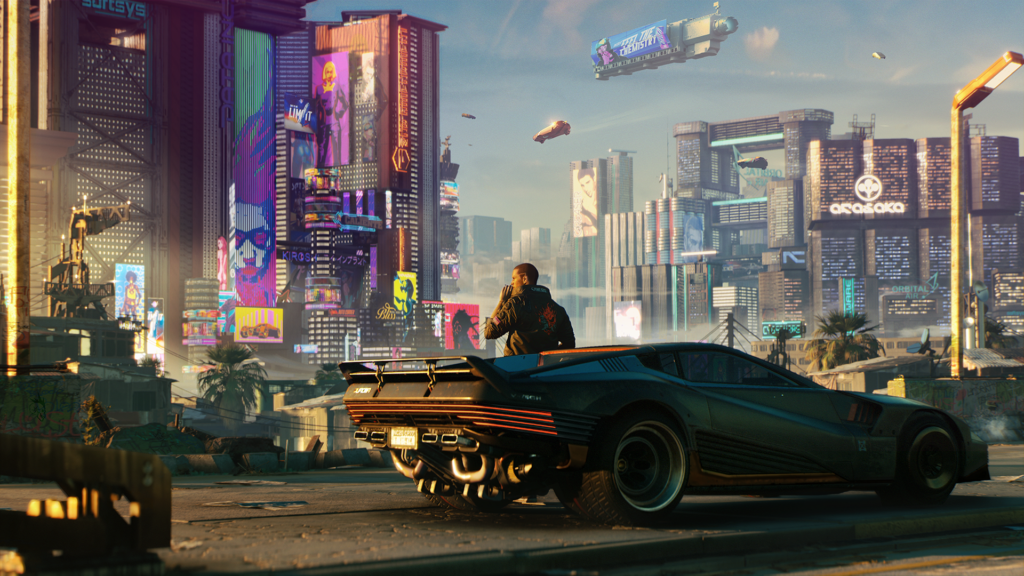 behind the scenes with cyberpunk 2077s retro futuristic flee av26