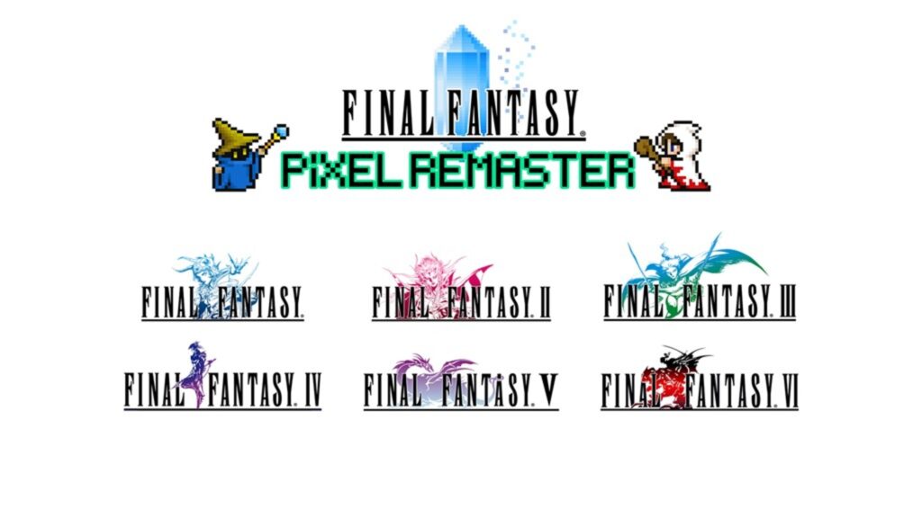 Final Fantasy Pixel Remaster, cover