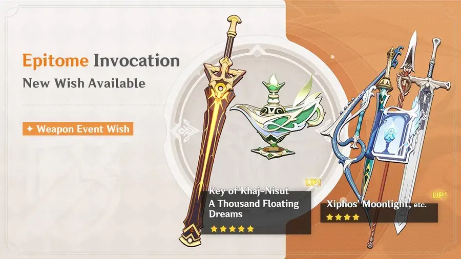 genshin banner wish epitome invocation gatcha