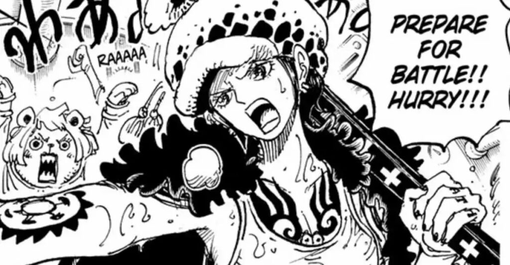 law and bepo as women one piece