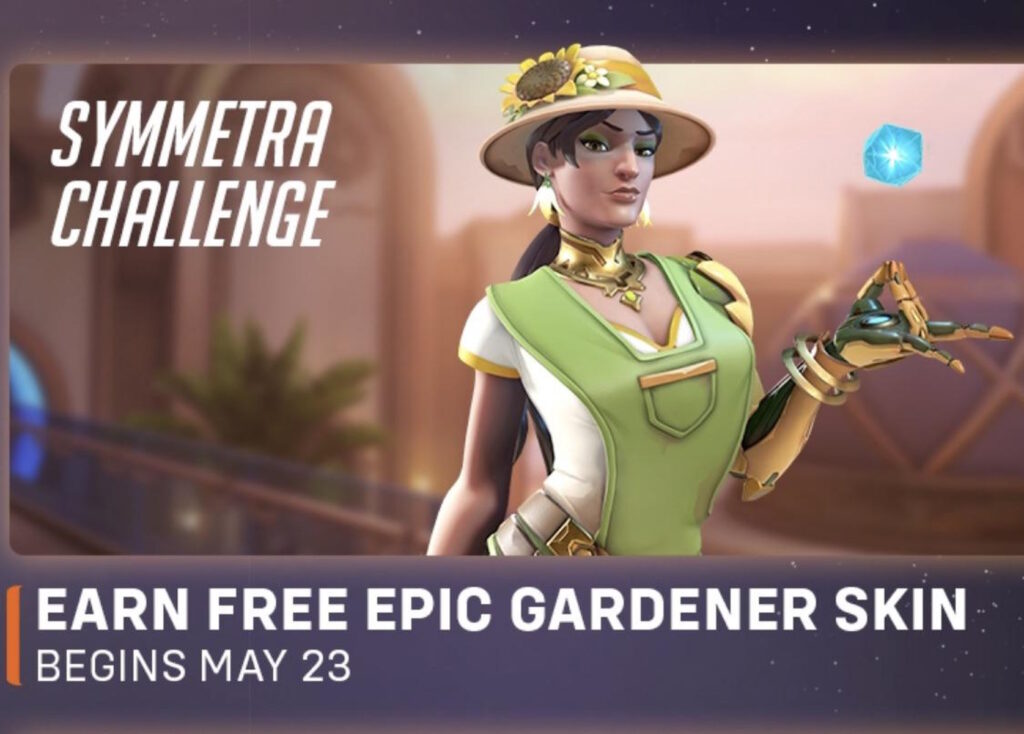 Overwatch 2 Symmetra Giardiniera Sfida Evento