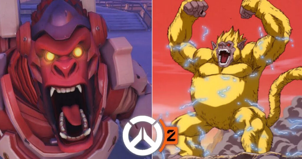 Overwatch 2 x Dragon Ball Z Winston