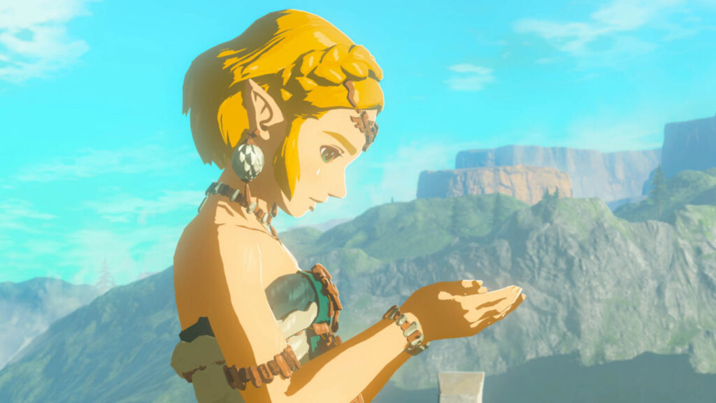 La principessa Zelda in un frame dell'ultimo trailer di gioco