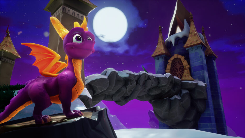 Un frame di gamplay tratto dalla Spyro Reignited Trilogy