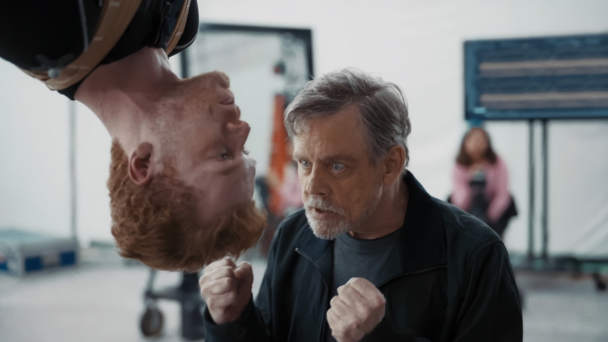 Star Wars Jedi Mark Hamill Coach di Cal Kestis