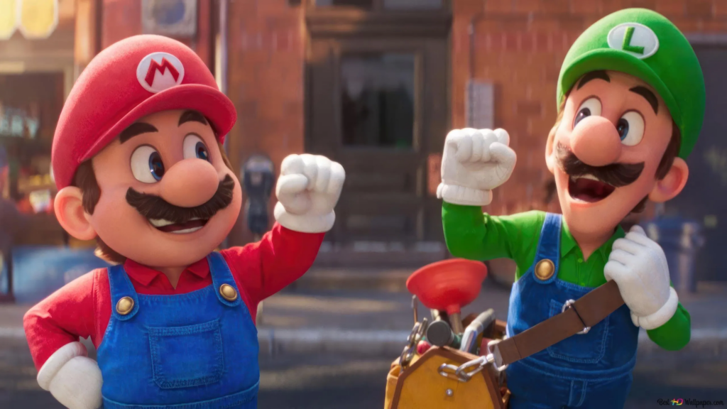 I fratelli "Mario" nella pellicola di Illumination