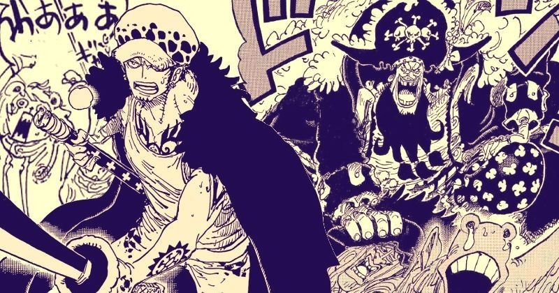 trafalgar law vs blackbeard one