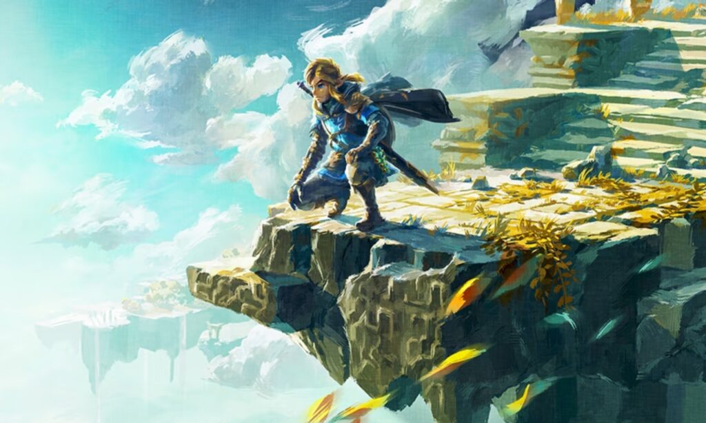 Zelda Tears of the kingdom copertina artwork