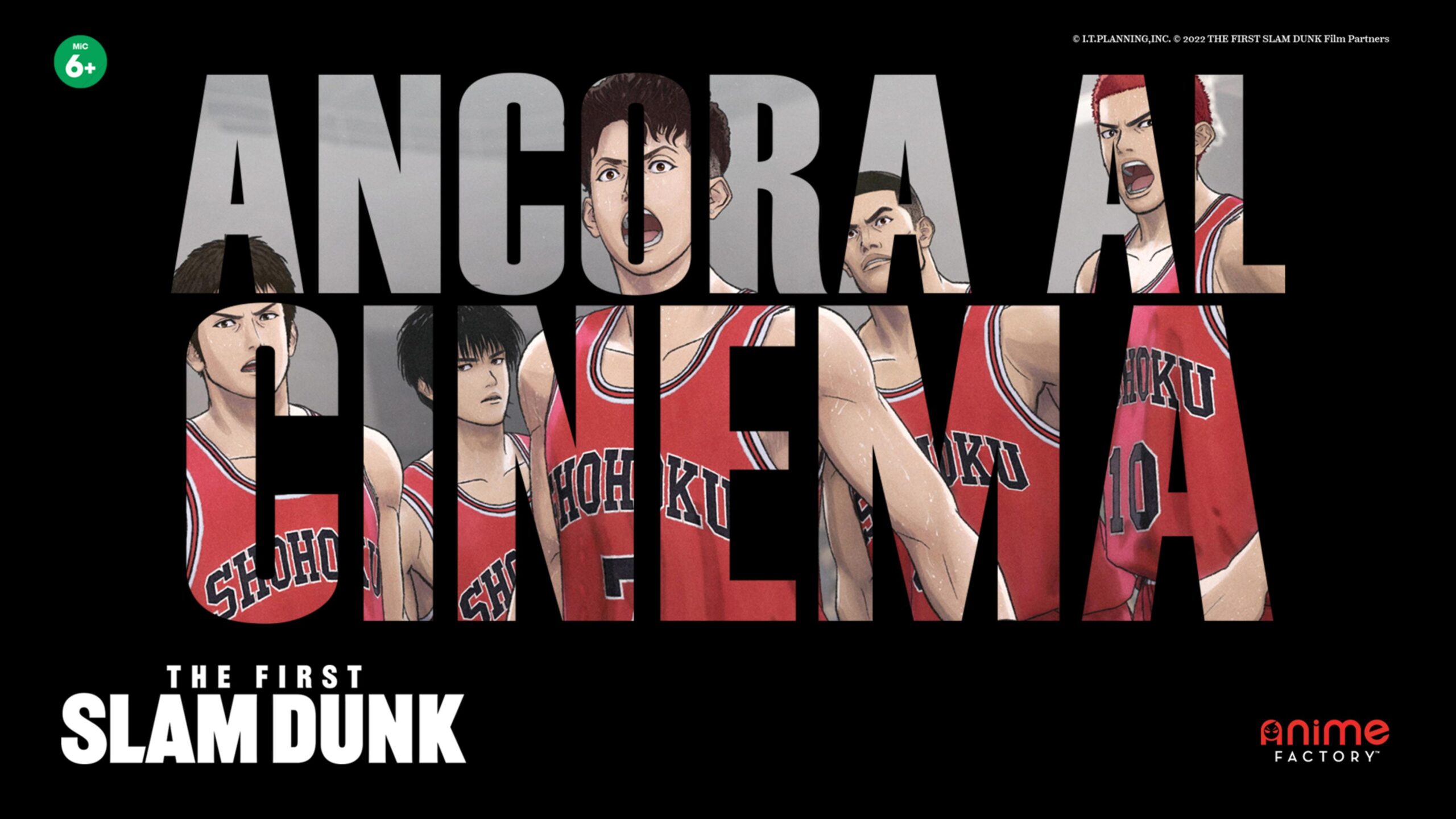 The First Slam Dunk resterà al cinema per un'altra settimana