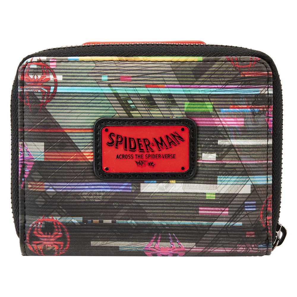 Across The Spiderverse Lenticular Wallet Back