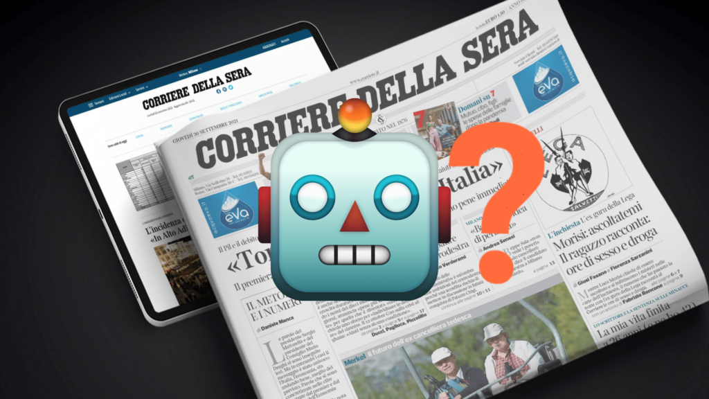 Corriere della sera bot su twitter commenti falsi 