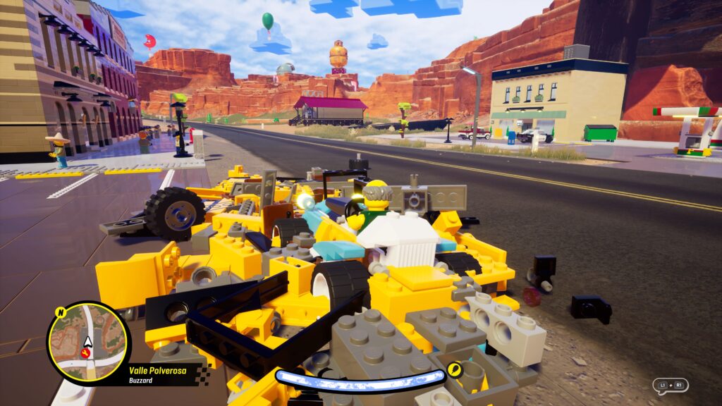 Lego 2k drive distruttibilità ambientale