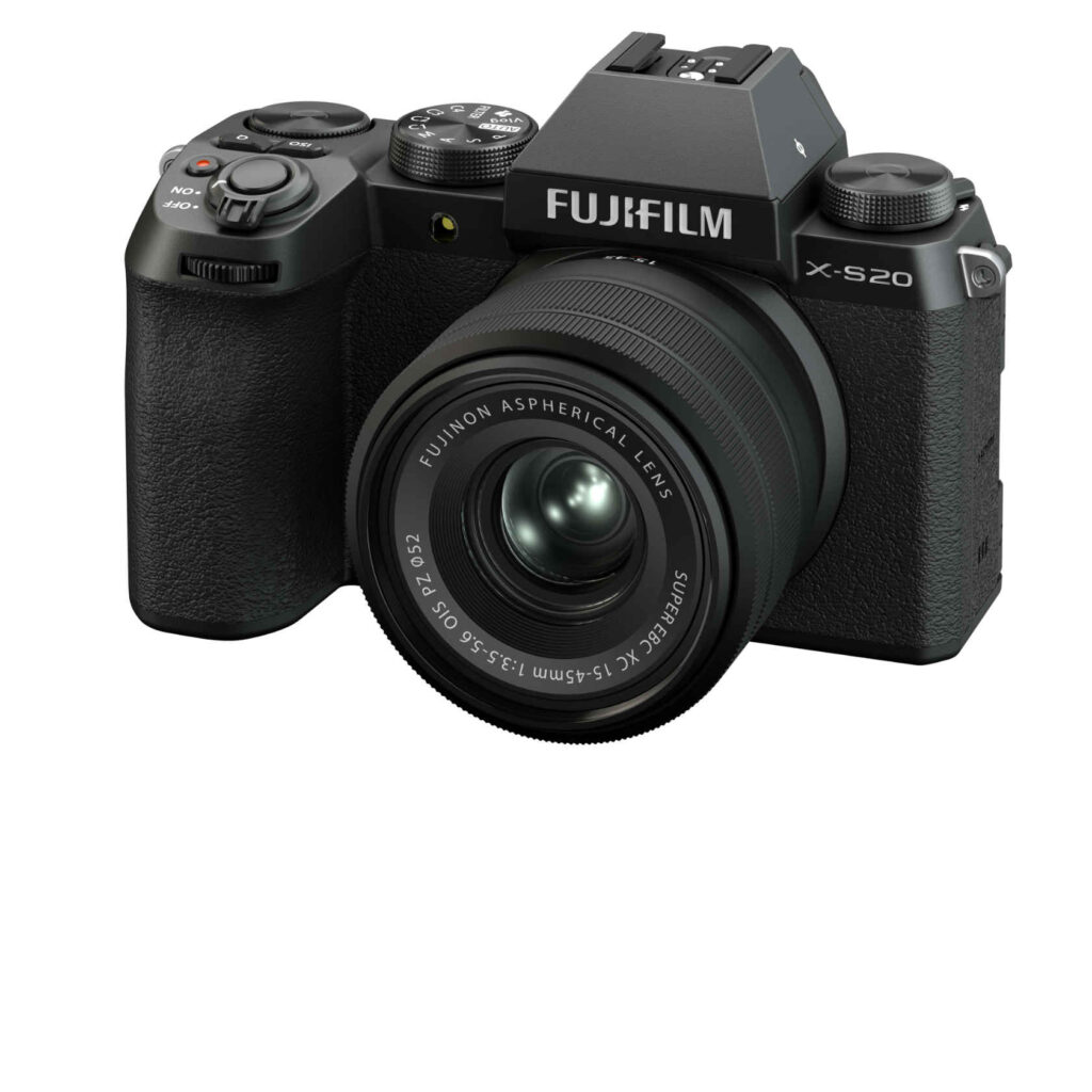 Fujifilm X-S20 mirrorless annuncio