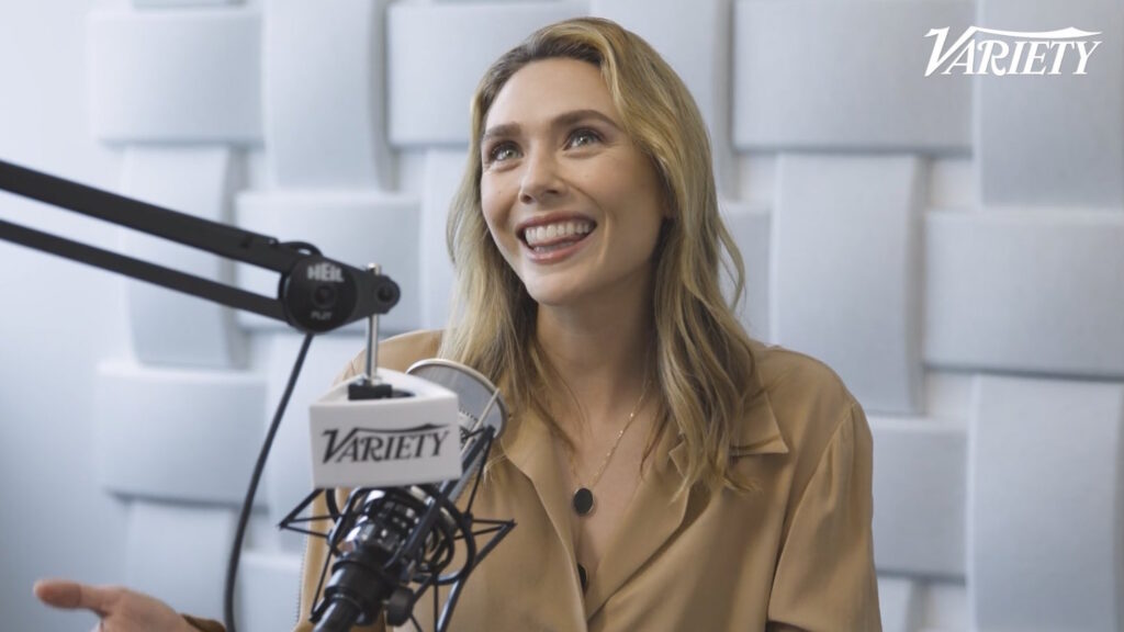 Elizabeth Olsen ai microfoni di Variety