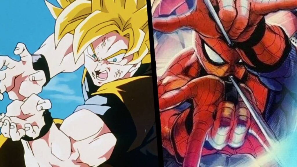 dragon ball spider man