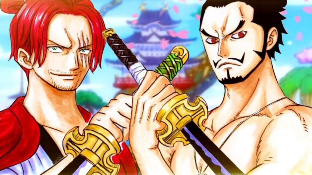 mihawk et shanks scaled 1