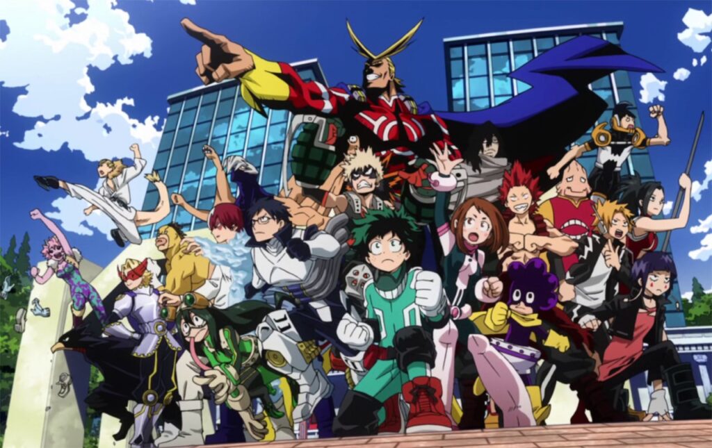 my hero academia anime