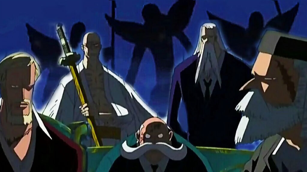 one piece five elders gorosei aliens 1 1 1