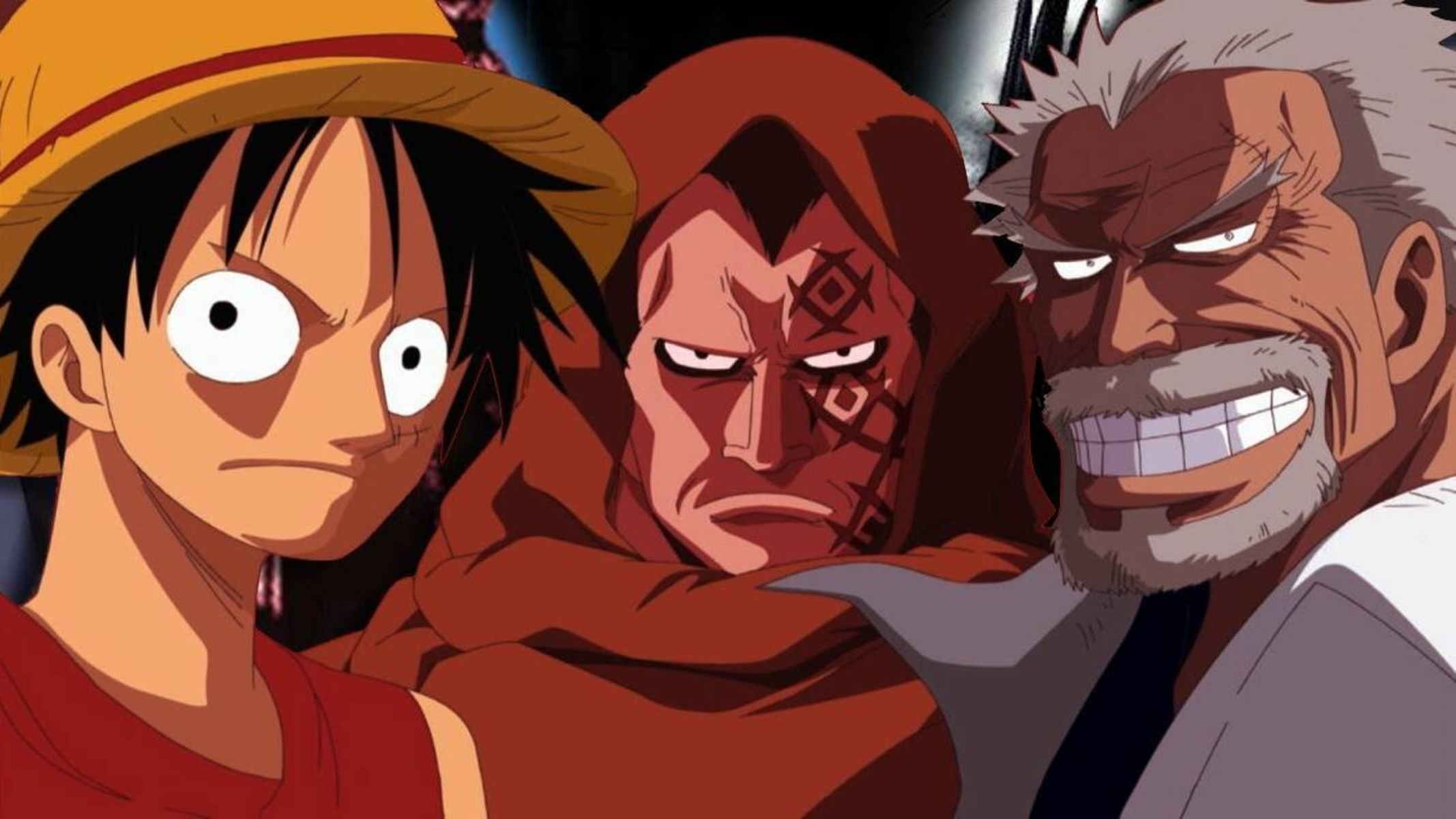 one piece volontà della D dragon garp