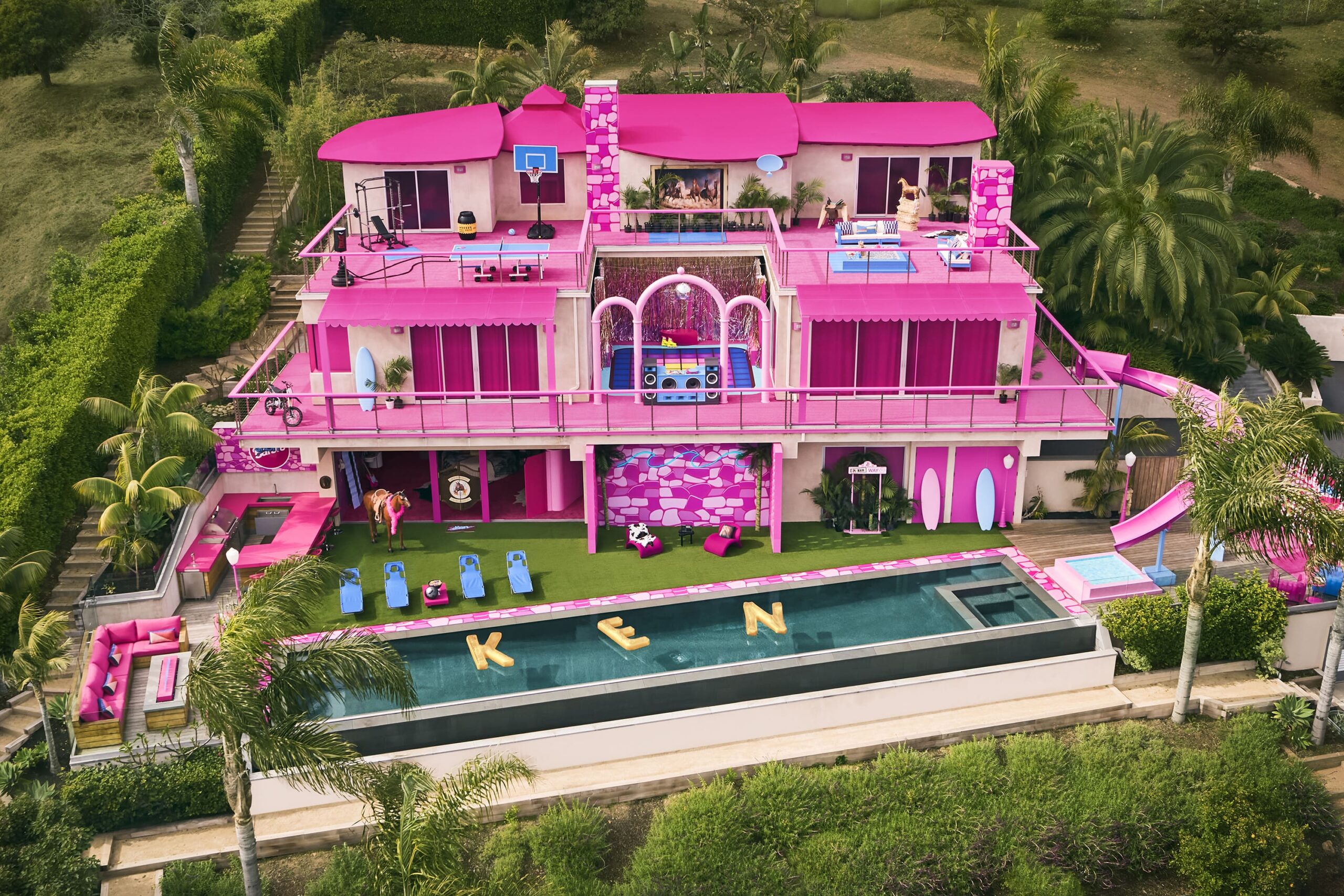 Casa dei sogni di barbie