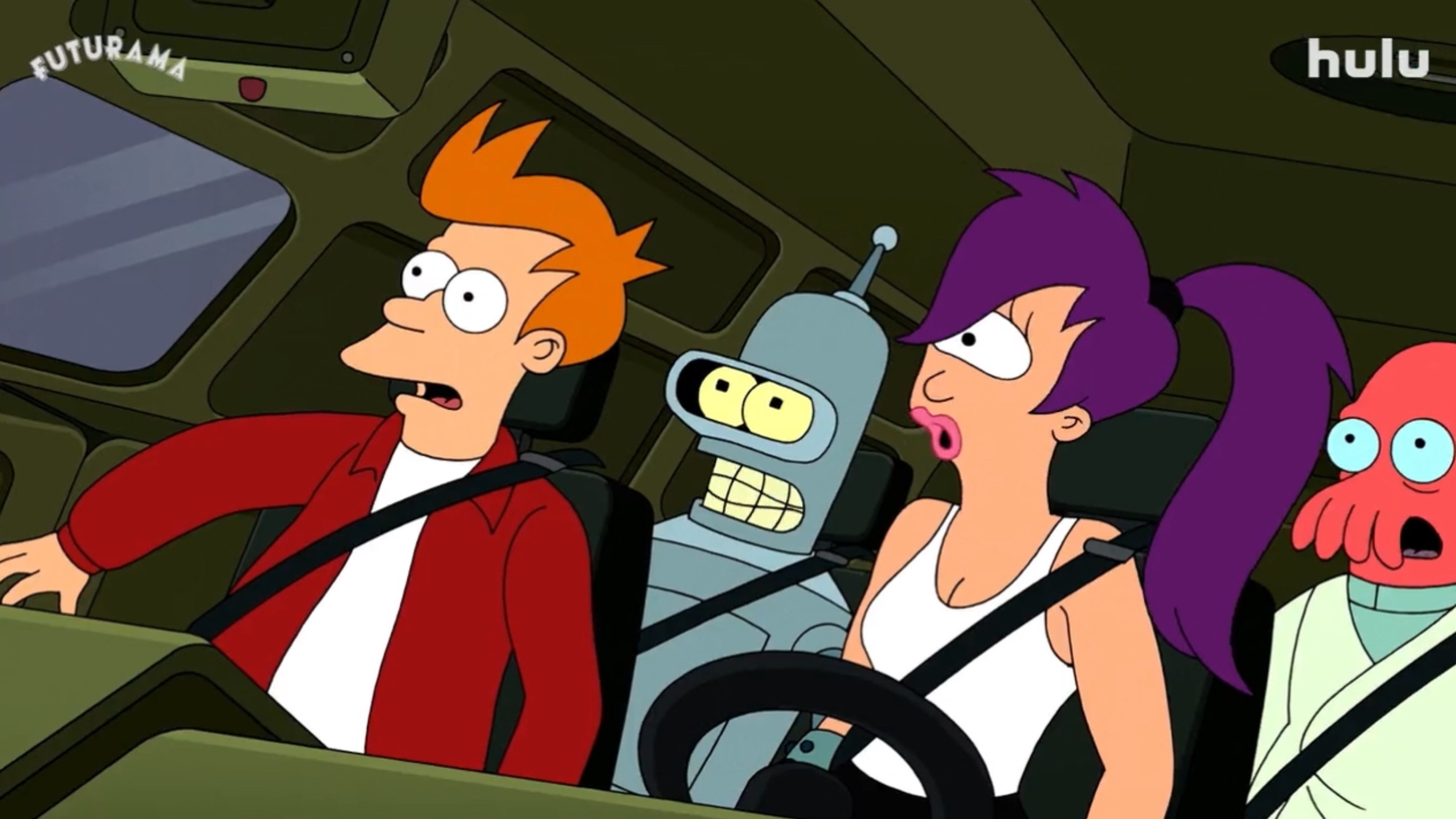 Futurama immagine del trailer del revival