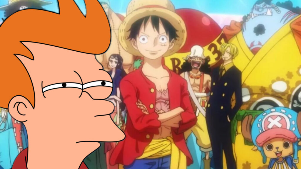One Piece con Fry di Futurama