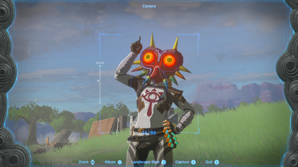 La Maschera di Majora in Zelda: Tears of the Kingdom