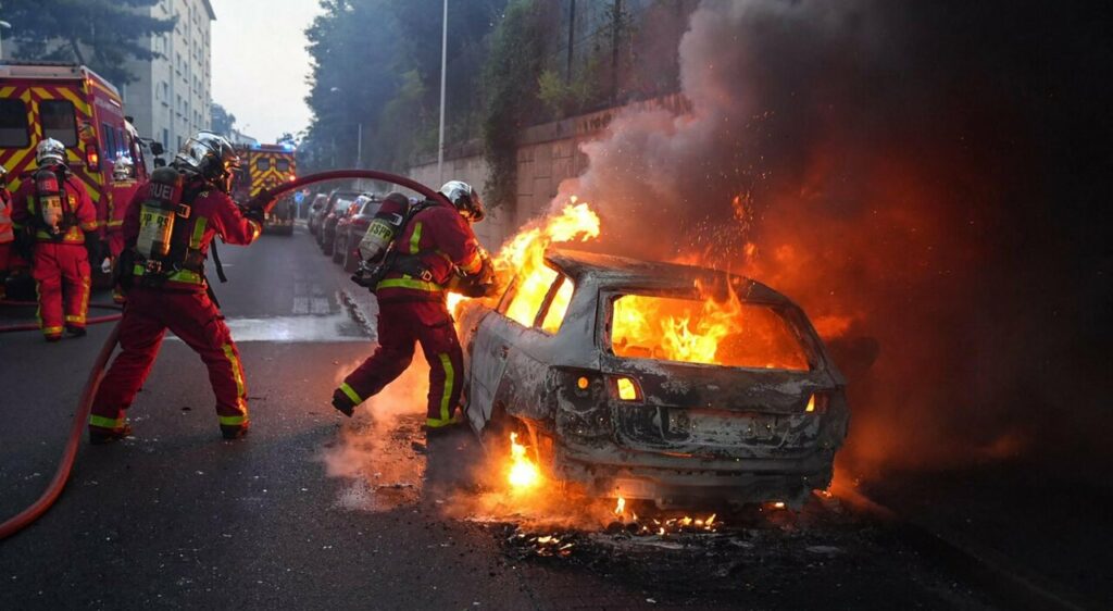 Proteste in francia per la morte di Naël