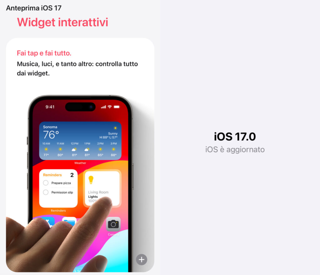 Widget iOS 17