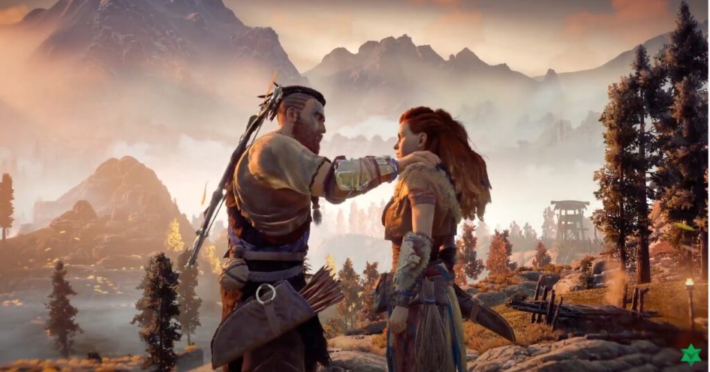Aloy and father