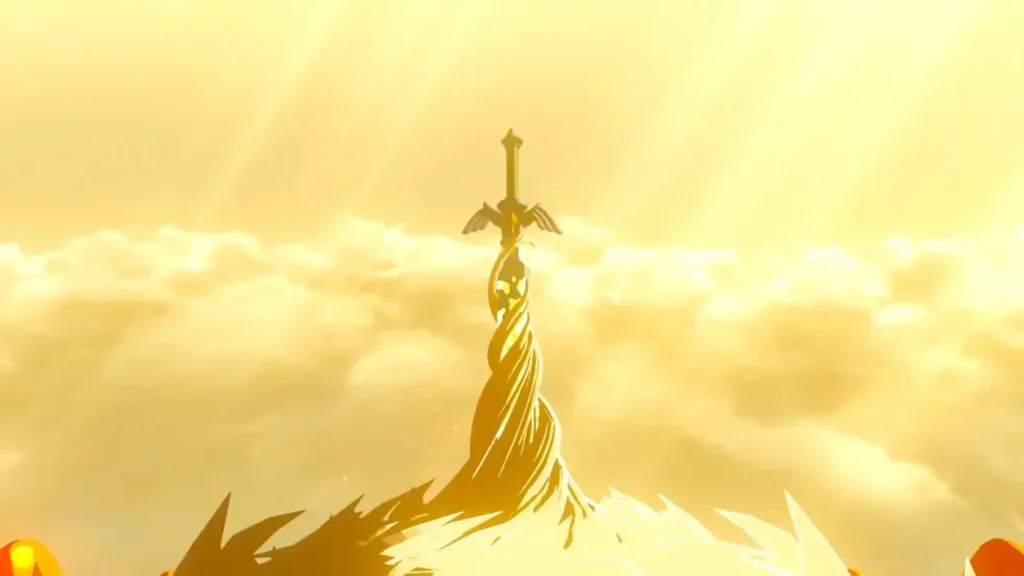 la Spada Suprema, simbolo della serie di Zelda
