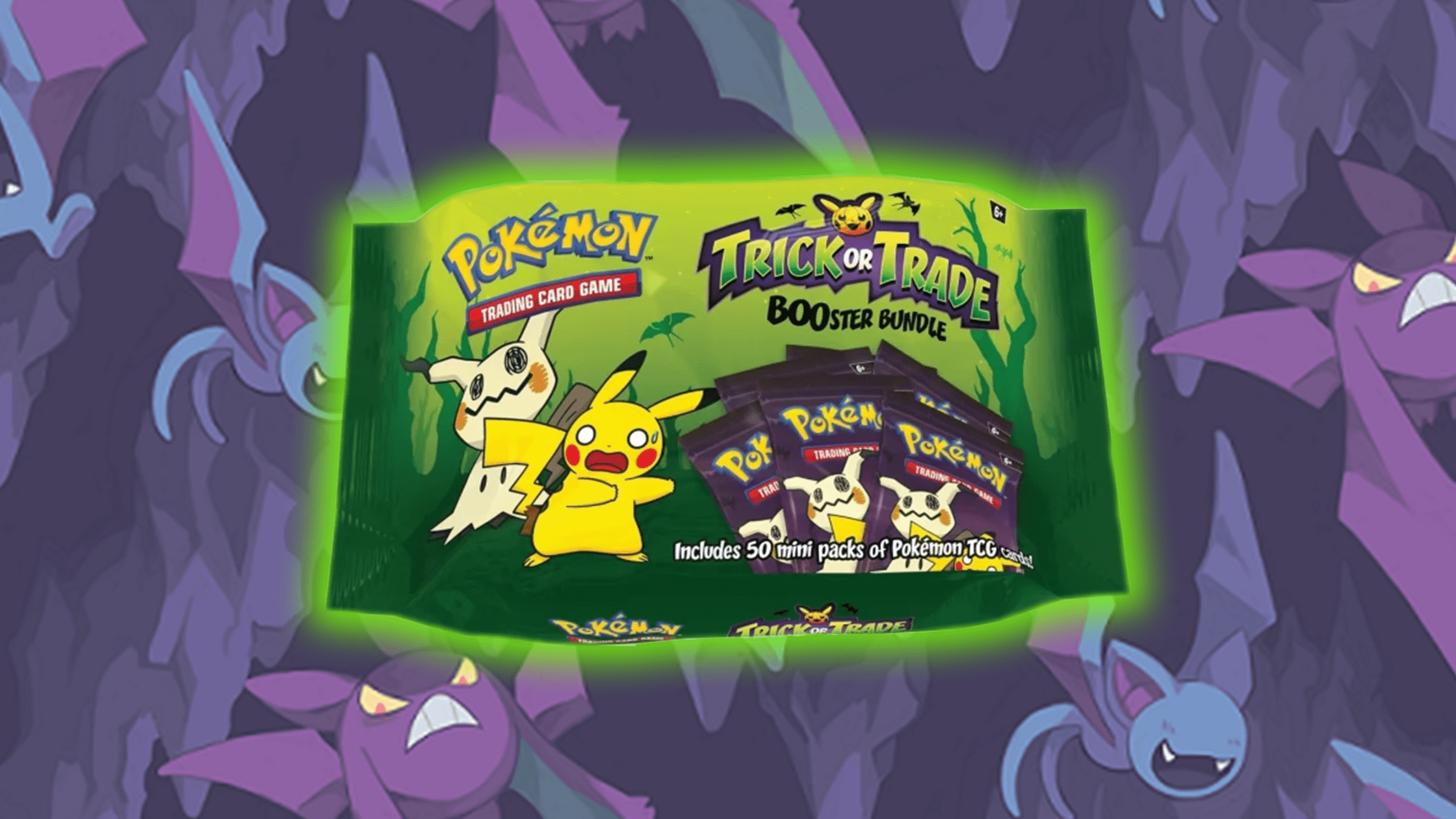 Pokemon carte di Halloween BOOster Bundle