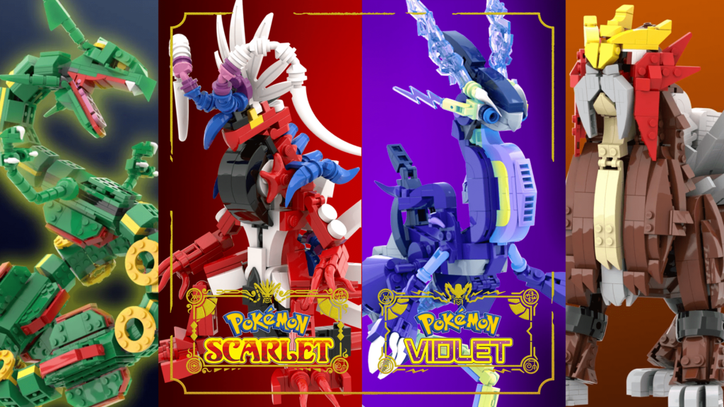 Pokemon Lego action figures