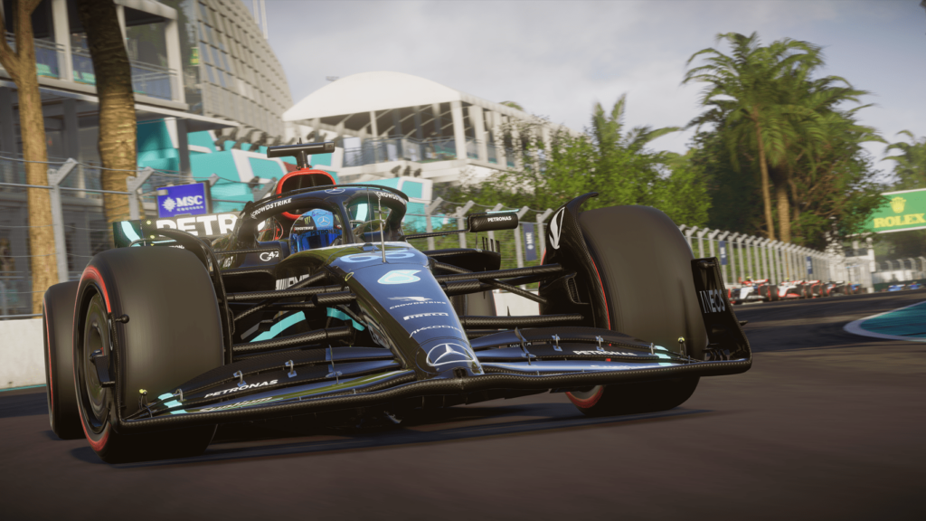 screenshot mercedes in f1 23